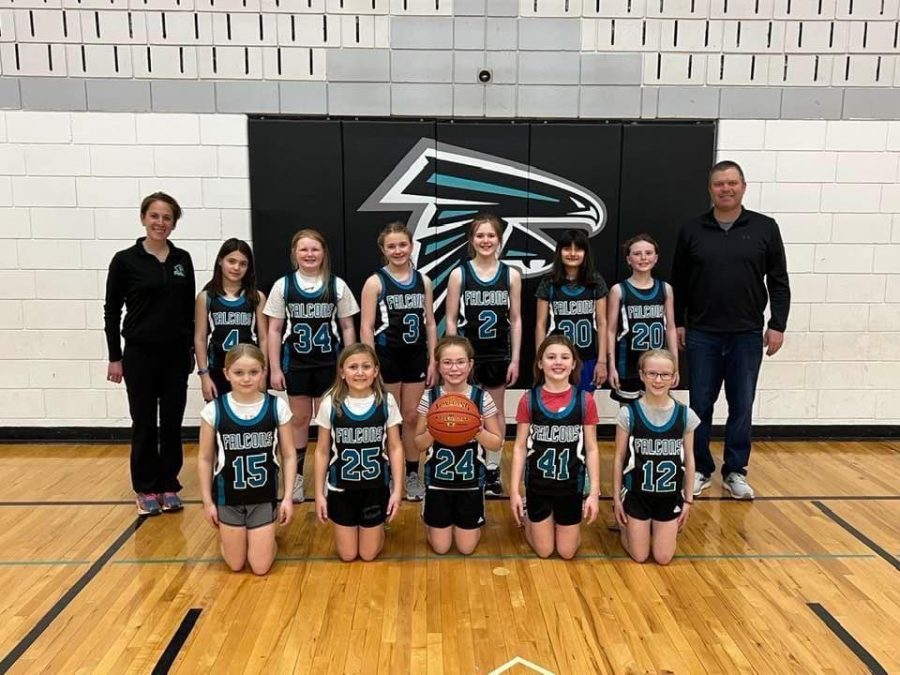 The Fillmore Central 4th Grade Girls Basketball Team of 2023